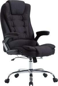 Sedia da ufficio XL - Sedia da ufficio ergonomica - Massimo comfort e sostegno | Colore: Nero