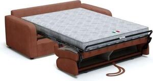 Divano Express 3 posti - TOM - tessuto Lincoln 52 - 185 x 100 x 87 cm - MONDO