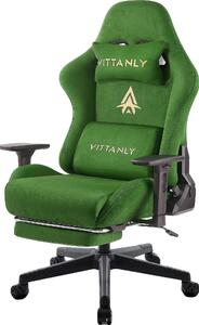 Sedia da gioco, Design ergonomico, Braccioli regolabili, Verde