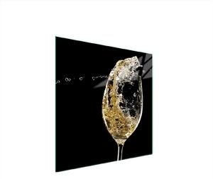 Piatto Di Protezione In Vetro Per Il Cuore 50X52 Vino