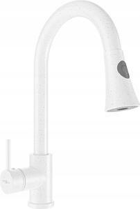 Mexen Elia rubinetto da cucina, bianco maculato - 670101-26