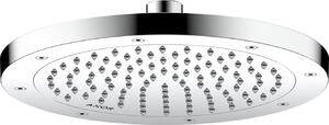 Programma doccia Axor - Soffione 245, 1 getto, EcoSmart+, cromo nero spazzolato 35389340
