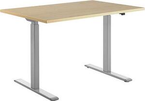 Topstar TTS18080GA Topstar E-Table höhenverstellbarer Schreibtisch ahorn rechteckig