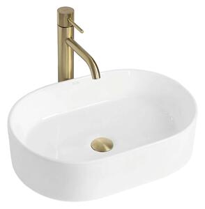 Lavabo da appoggio in ceramica Rea Nadia 46