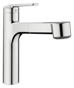 KWC Domo 2, miscelatore per lavabo, cromo, bassa pressione