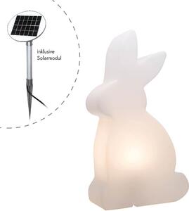 Luce da giardino "Shining Rabbit Solar" 70 incl. unità solare LED Bianco caldo