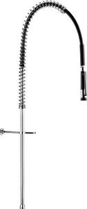 Miscelatore per lavastoviglie + doccetta Delabie 433010 senza braccio, tubo lungo G3/4