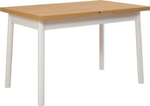 Skye Decor, Oliver Open - Karina White, Tavolo da pranzo allungabile, bianco, 100 % SLIPBOARD rivestito in melaminico, 120 x 75 x 77 cm