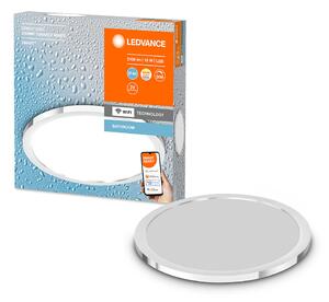 LEDVANCE SMART+ Oribis Disc Plafoniera LED per bagno 30 cm 18W Tunable White dimmerabile IP44 argento 4058075573598