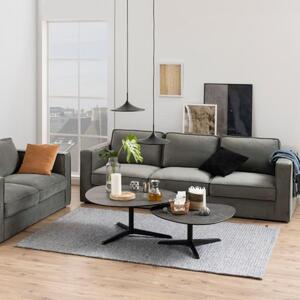 Design Scandinavia Tavolino Barnsley, 84 cm, nero