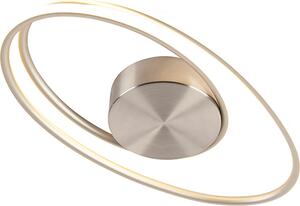 Lampada da soffitto di design in acciaio con LED a 3 livelli di intensità regolabile Rowan
