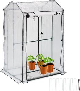 Serra da balcone relaxdays con 4 ripiani