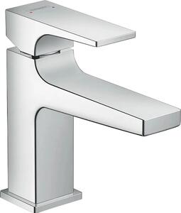 Miscelatore lavabo hansgrohe Metropol 100 cromato con bocca corta e set di scarico, cromato, 1 pezzo
