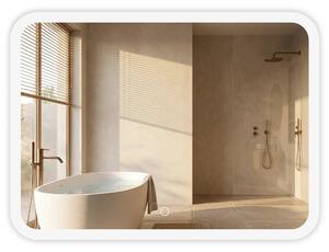 Specchio LED 80x60cm TOP-3