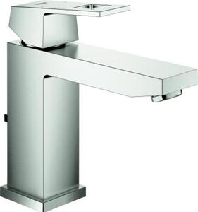 Grohe Eurocube - Miscelatore per lavabo con bocca di erogazione, supersteel 23445DC0