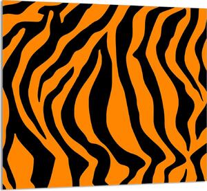 PIATTO IN VETRO PER CUCINA 65x60 Tiger