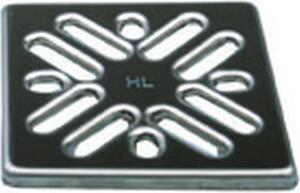 Griglia di ingresso in acciaio inox HL Hutterer & Lechner, 94x94 mm