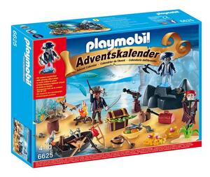 PLAYMOBIL 6625 Calendario dell'Avvento Misterioso Pirata Isola del Tesoro