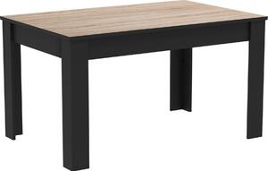 Tavolo da pranzo - decoro rovere spazzolato - L 138,4 x P 90 x H 77,1 cm - WAYNE