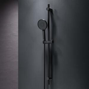 Set doccia nero AM.PM con doccetta, colonna doccia, set soffione, set soffione, set doccia F01XA022 X-Joy, opaco