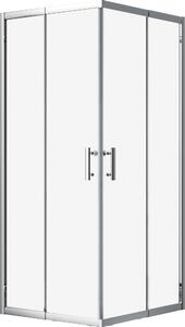 Cabina doccia quadrata HELA 80x80 190 cm Vetro trasparente | BADLAND HELA
