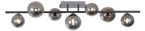 Wofi 7014-705W - Lampadario a plafone LED VILLA 7xG9/3W/230V nero