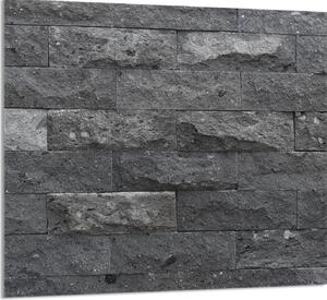 PIATTO IN VETRO PER CUCINA 65x60 Mattone
