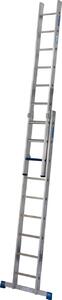 STABILO Scala a scorrimento + S (sicurezza) 2x9 pioli/gradini, 131614