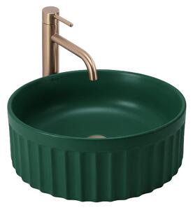 Lavabo da appoggio Rea DUO Matcha Matt