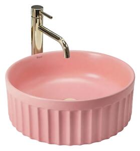Lavabo da appoggio Rea DUO Sweet Pink Matt
