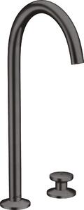 Hansgrohe AXOR One Miscelatore per lavabo a 2 fori Select 260 con scarico push-open, sporgenza 165 mm, 48060340