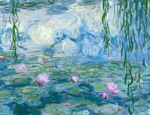 Monet, Claude - Stampa artistica Waterlilies 1916-19, (40 x 30 cm)
