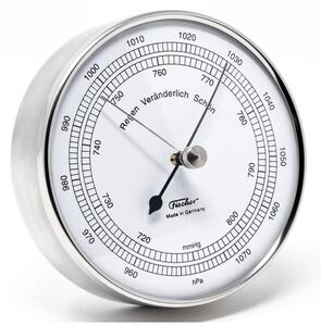 Stazione meteorologica Fischer con barometro in acciaio inossidabile
