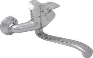 Miscelatore per lavello a parete Miscelatore per cucina Miscelatore monocomando Miscelatore monocomando cromato