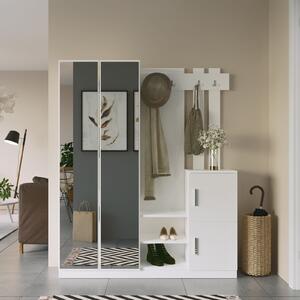 Skye Decor, Dd8-W, armadietti, piantana, bianco, 147,2 x 179,7 x 37,5 cm