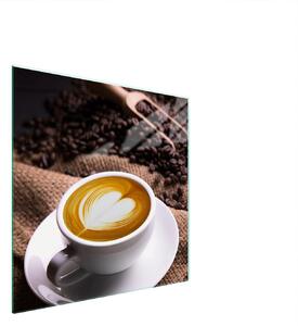 Piatto Di Protezione In Vetro Per Cucina 50X52 Caffè