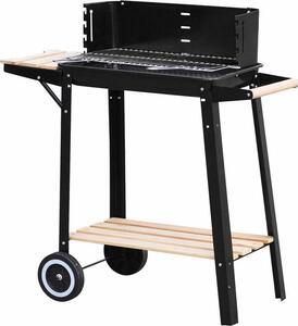 Carrello per barbecue Kynast Excklusiv Carrello per barbecue a carbonella 613-87153