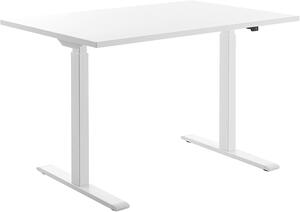 Topstar TTS12080WW Topstar E-Table höhenverstellbarer Schreibtisch weiß rechteckig