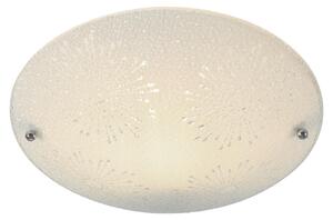 Plafoniera SNOW 10.464.25.01 Ø25CM Metallo + vetro