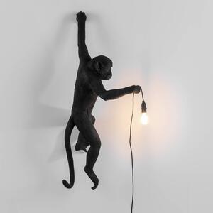 SELETTI Applique LED da esterni Monkey Lamp sinistra nero