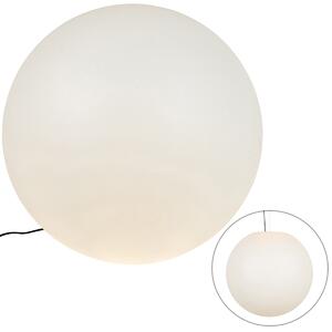 Lampada da esterno moderna, bianca, 77 cm, IP65, Nura