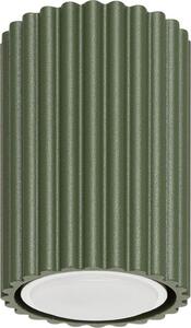 Faretto da soffitto piccolo GU10 verde in metallo Ø 6,5 cm rotondo, faretto spot, faretto da incasso, faretto da incasso per corridoio