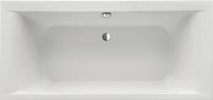 Vasca da bagno Ottofond Tampico 180 x 80 cm, bianca