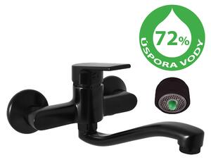 Rubinetto da cucina RAV Slezák Vlatava VTE401.0/26CMAT nero