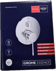 Miscelatore monocomando ESSENCE con deviatore a 3 vie ha graph