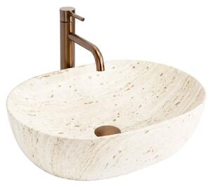Lavabo da appoggio Rea Amelia Saturn 48