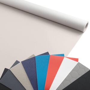 Primaflor PVC EXPOTOP - Bianco - 2,00m x 1,00m - Pavimento espositivo, pavimento vinilico per cucina, soggiorno e bagno, moquette di alta qualità, pavimento antiscivolo