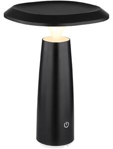 Lampada da tavolo senza fili con batteria ricaricabile touch dimmer lampada da tavolo dimmerabile nero 21022