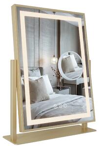 Specchio LED LUMI L.Gold 30x40cm