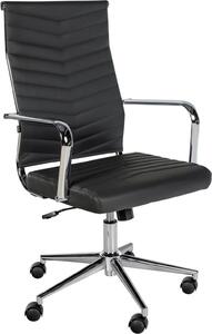 Sedia ergonomica per ufficio - Sedia da ufficio - Elevato comfort di seduta, regolabile in continuo | Colore: Nero
